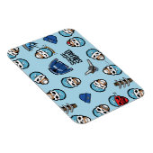 Suicide Squad Captain Boomerang Emoji Pattern Magnet (Rechte Seite)
