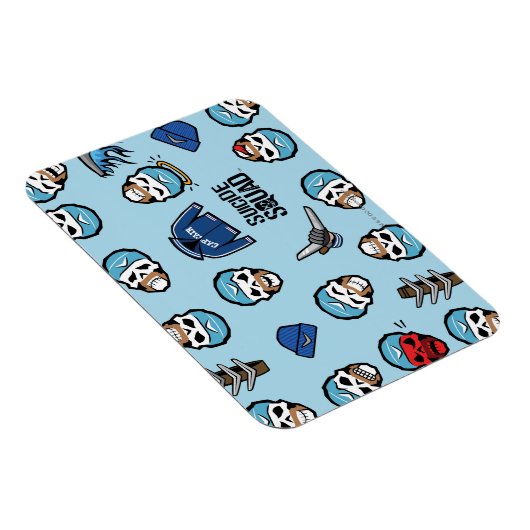 Suicide Squad Captain Boomerang Emoji Pattern Magnet (Rechte Seite)