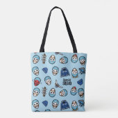 Suicide Squad | Captain Boomerang Emoji Pattern Tasche (Rückseite)