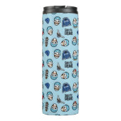 Suicide Squad | Captain Boomerang Emoji Pattern Thermosbecher (Rückseite)