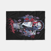 Suicide Squad Daddys Kleines Monster Fleecedecke (Vorderseite (Horizontal))