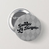 Suicide Squad | Daddy's Lil Monster Button (Vorne & Hinten)