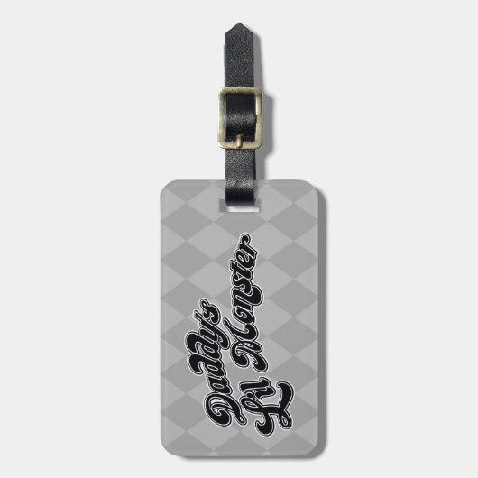 Suicide Squad | Daddy's Lil Monster Gepäckanhänger (Vorderseite vertikal)