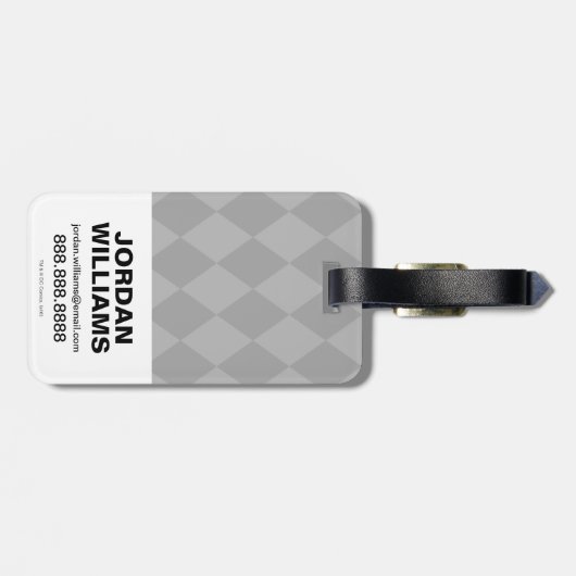 Suicide Squad | Daddy's Lil Monster Gepäckanhänger (Rückseite horizontal)