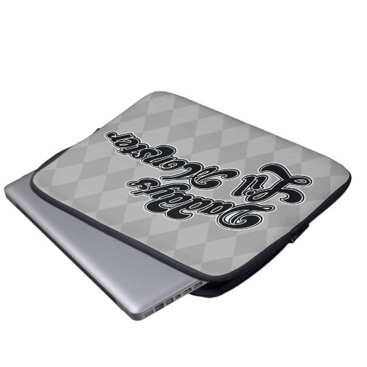 Suicide Squad | Daddy's Lil Monster Laptopschutzhülle (Vorne Knopf)