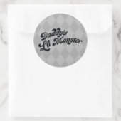 Suicide Squad | Daddy's Lil Monster Runder Aufkleber (Tasche)