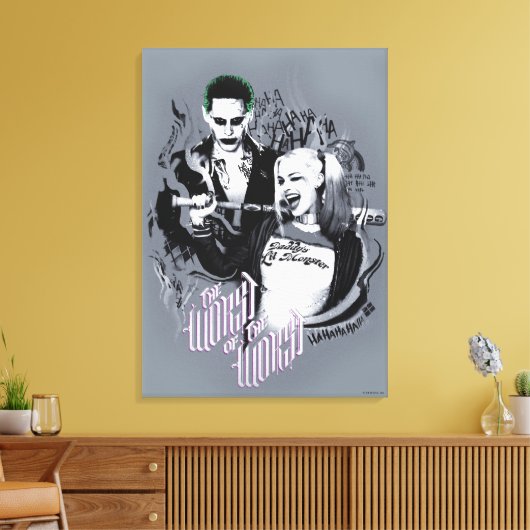 Suicide Squad | Das Schlimmste des Schlimmsten Leinwanddruck (Insitu (Wohnzimmer))