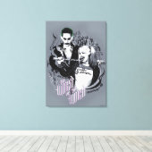 Suicide Squad | Das Schlimmste des Schlimmsten Leinwanddruck (Insitu (Holzboden))