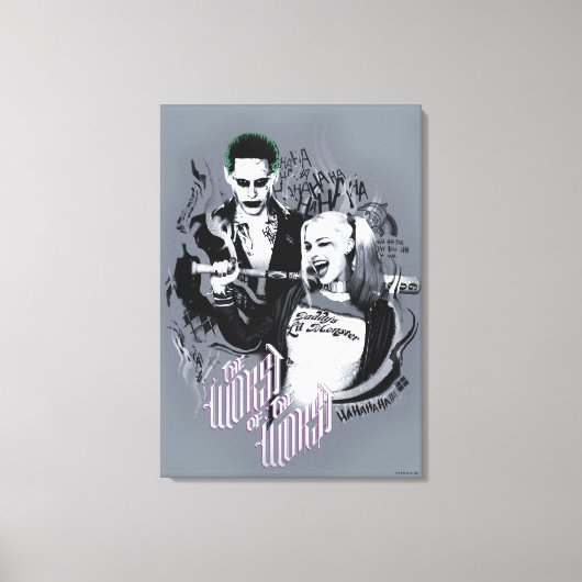 Suicide Squad | Das Schlimmste des Schlimmsten Leinwanddruck (Vorderseite)