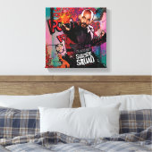 Suicide Squad | Deadshot Character Graffiti Leinwanddruck (Insitu (Schlafzimmer))