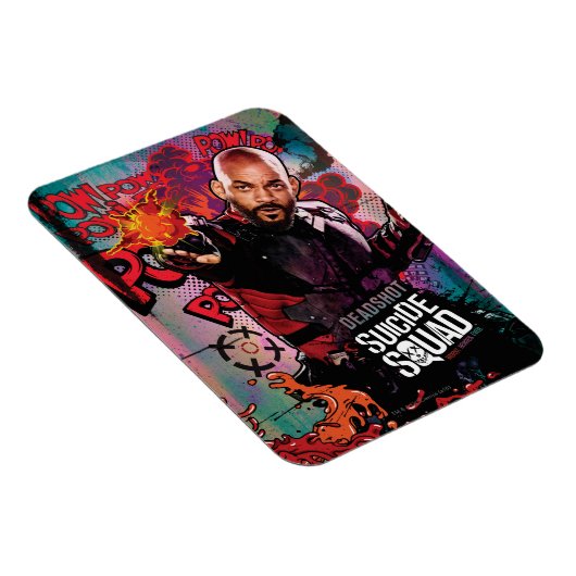 Suicide Squad | Deadshot Character Graffiti Magnet (Rechte Seite)