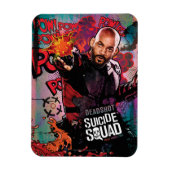 Suicide Squad | Deadshot Character Graffiti Magnet (Vertikal)
