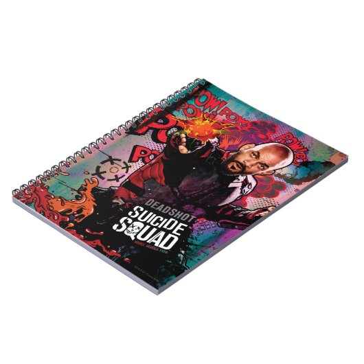 Suicide Squad | Deadshot Character Graffiti Notizblock (Linke Seite)