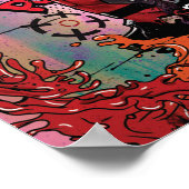 Suicide Squad | Deadshot Character Graffiti Poster (Ecke)