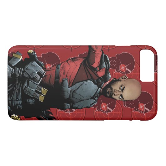 Suicide Squad | Deadshot Comic Book Art Case-Mate iPhone Hülle (Rückseite (Horizontal))