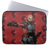 Suicide Squad | Deadshot Comic Book Art Laptopschutzhülle (Vorderseite)