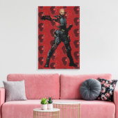 Suicide Squad | Deadshot Comic Book Art Leinwanddruck (Insitu (Wohnzimmer))