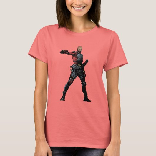 Suicide Squad | Deadshot Comic Book Art T-Shirt (Vorderseite)
