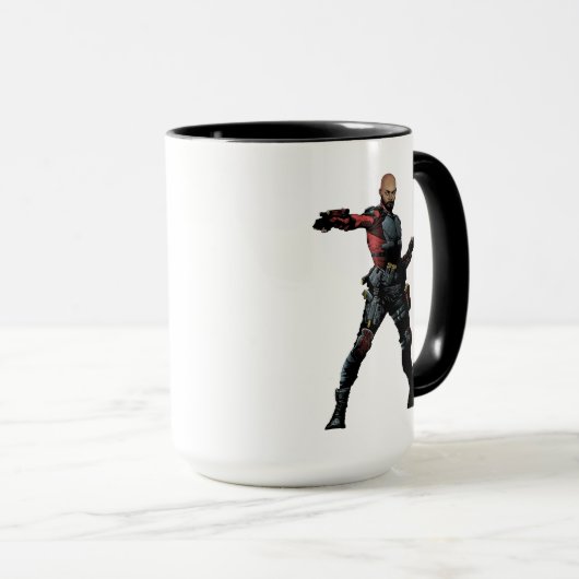 Suicide Squad | Deadshot Comic Book Art Tasse (VorderseiteRechts)