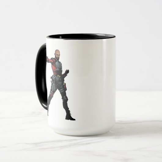 Suicide Squad | Deadshot Comic Book Art Tasse (Vorderseite Links)