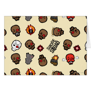 Suicide Squad   Deadshot Emoji Pattern