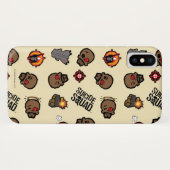 Suicide Squad | Deadshot Emoji Pattern Case-Mate iPhone Hülle (Rückseite (Horizontal))