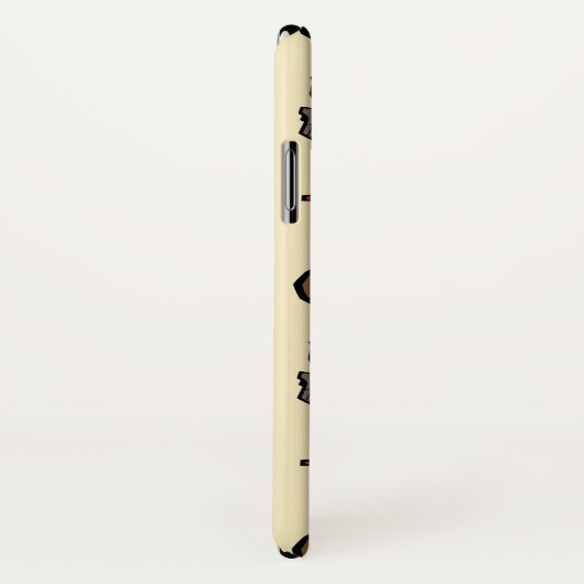 Suicide Squad | Deadshot Emoji Pattern Case-Mate iPhone Hülle (Hinten/Rechts)