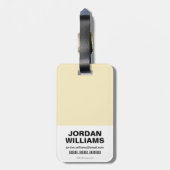 Suicide Squad Deadshot | Emoji Pattern Gepäckanhänger (Rückseite vertikal)