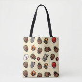 Suicide Squad | Deadshot Emoji Pattern Tasche (Vorderseite)
