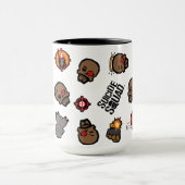 Suicide Squad Deadshot | Emoji Pattern Tasse (Zentrum)
