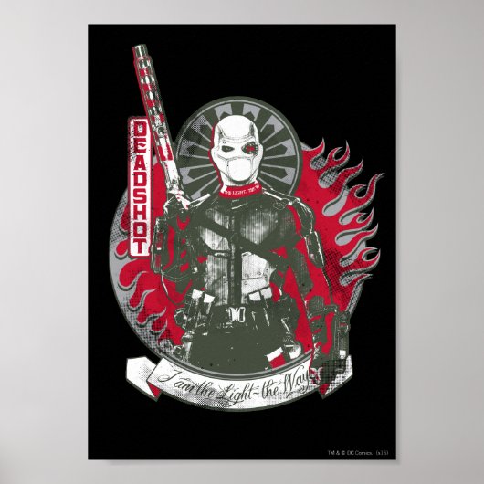 Suicide Squad Deadshot | I am the Light Poster (Vorne)