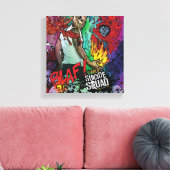 Suicide Squad | Diablo Character Graffiti Leinwanddruck (Insitu (Wohnzimmer))