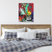 Suicide Squad | Diablo Character Graffiti Leinwanddruck (Insitu (Schlafzimmer))