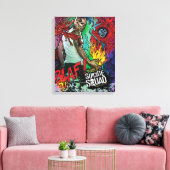 Suicide Squad | Diablo Character Graffiti Leinwanddruck (Insitu (Wohnzimmer))