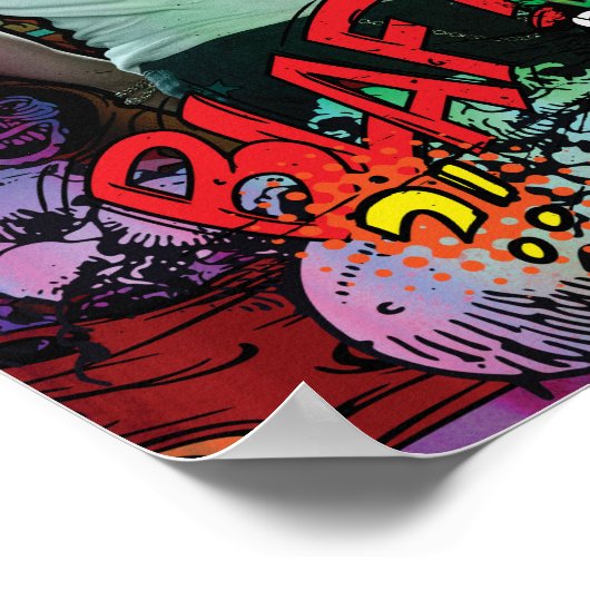 Suicide Squad | Diablo Character Graffiti Poster (Ecke)