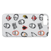 Suicide Squad | Diablo Emoji Pattern Case-Mate iPhone Hülle (Rückseite (Horizontal))