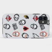 Suicide Squad | Diablo Emoji Pattern Case-Mate iPhone Hülle (Rückseite (Horizontal))