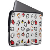 Suicide Squad | Diablo Emoji Pattern Laptopschutzhülle (Vorne Rechts)