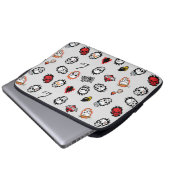 Suicide Squad | Diablo Emoji Pattern Laptopschutzhülle (Vorne Knopf)