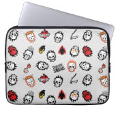 Suicide Squad | Diablo Emoji Pattern Laptopschutzhülle (Vorderseite)