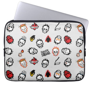 Suicide Squad Diablo Emoji Pattern Laptopschutzhülle
