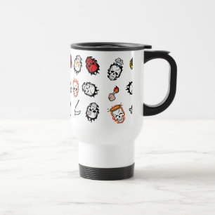 Suicide Squad   Diablo Emoji Pattern Reisebecher