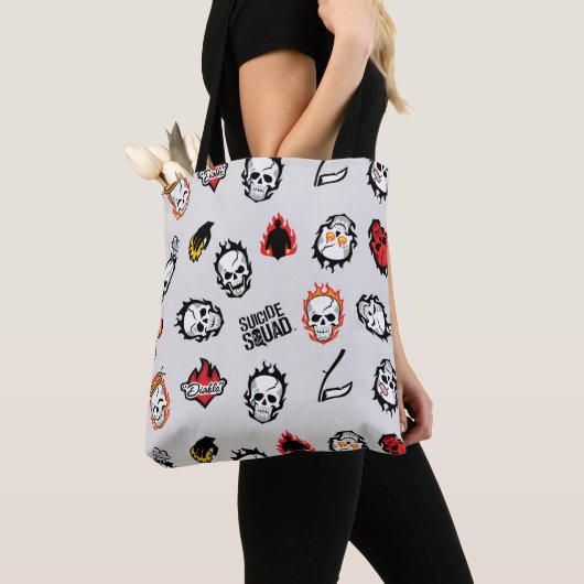 Suicide Squad | Diablo Emoji Pattern Tasche (Von Nahem)