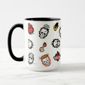 Suicide Squad | Diablo Emoji Pattern Tasse (Links)