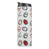 Suicide Squad | Diablo Emoji Pattern Thermosbecher (Nach rechts gedreht)