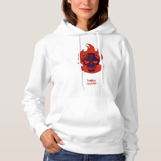 Suicide Squad Diablo Head Icon Hoodie (Vorderseite)