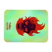 Suicide Squad Diablo Head Icon Magnet (Horizontal)