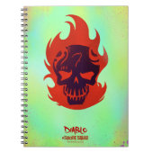 Suicide Squad Diablo Head Icon Notizblock (Vorderseite)
