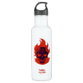 Suicide Squad Diablo Head Icon Trinkflasche (Vorderseite)