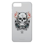 Suicide Squad | Diablo Skull & Flames Tattoo Art Case-Mate iPhone Hülle (Rückseite)